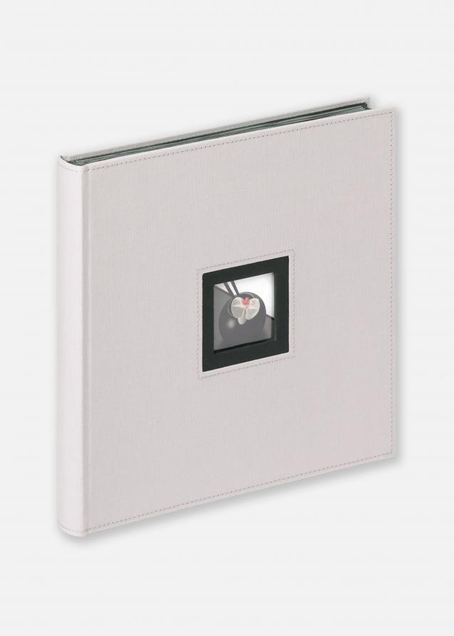 Black & White Album Grau - 30x30 cm (50 schwarze Seiten / 25 Blatt)