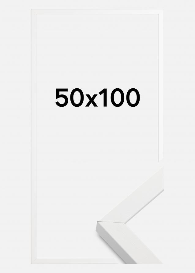 Rahmen Amanda Box Weiß 50x100 cm