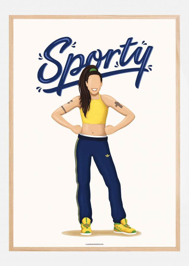 Sporty Spice Poster