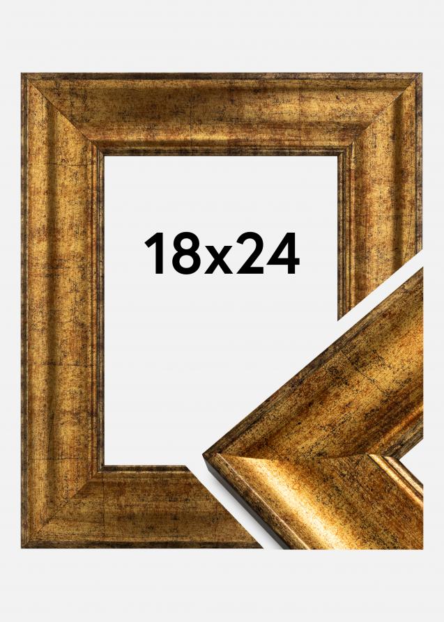 Rahmen Saltsjöbaden Gold  18x24 cm