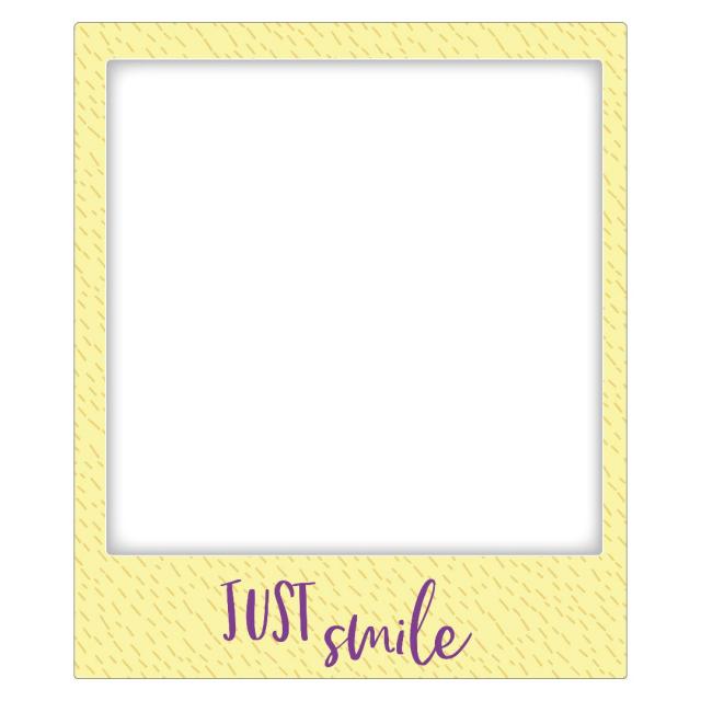 Magnetrahmen Just Smile 10x12 cm