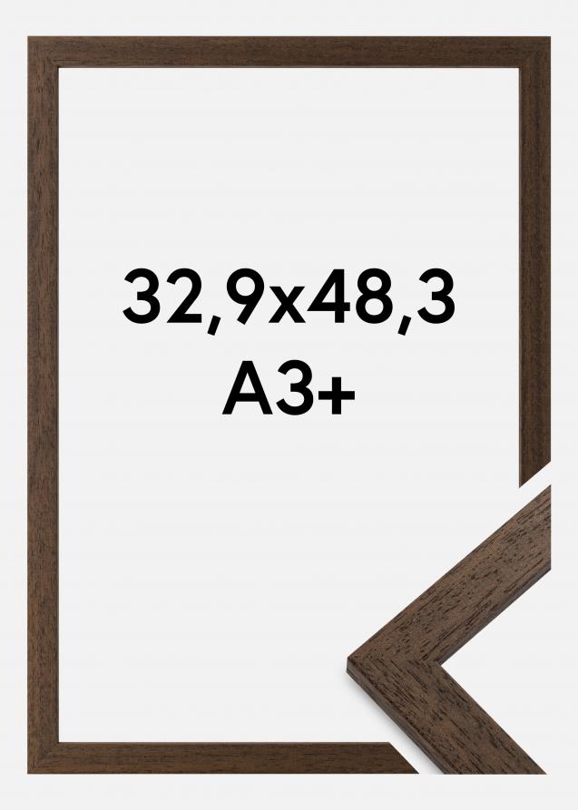 Rahmen Brown Wood 32,9x48,3 cm (A3+)