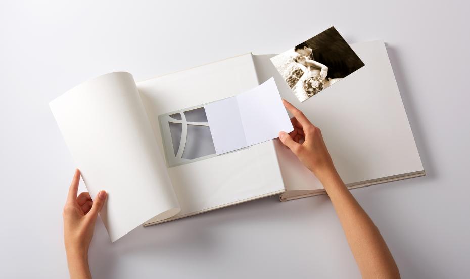 Ti Amo Album - 28x30,5 cm (60 weie Seiten / 30 Blatt)