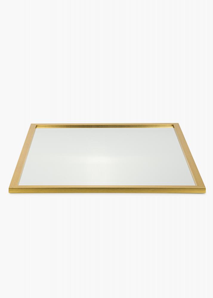 Spiegel Gold Wood 50x70 cm
