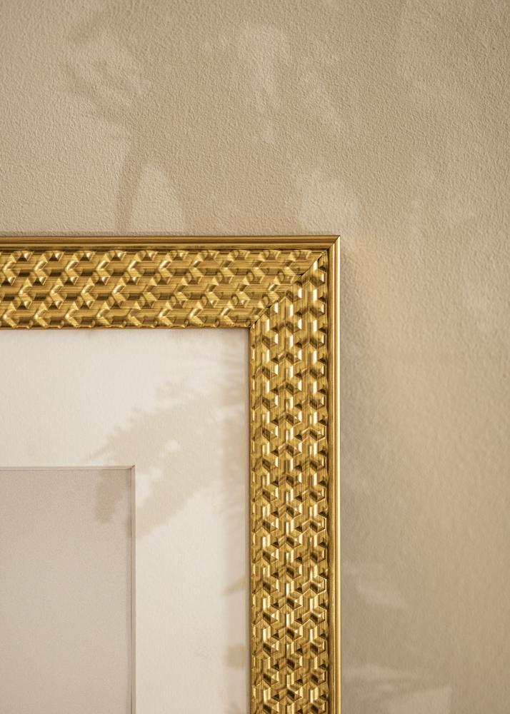 Rahmen Grace Acrylglas Gold 40x50 cm