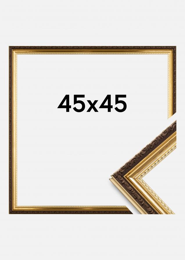 Rahmen Abisko Acrylglas Gold 45x45 cm