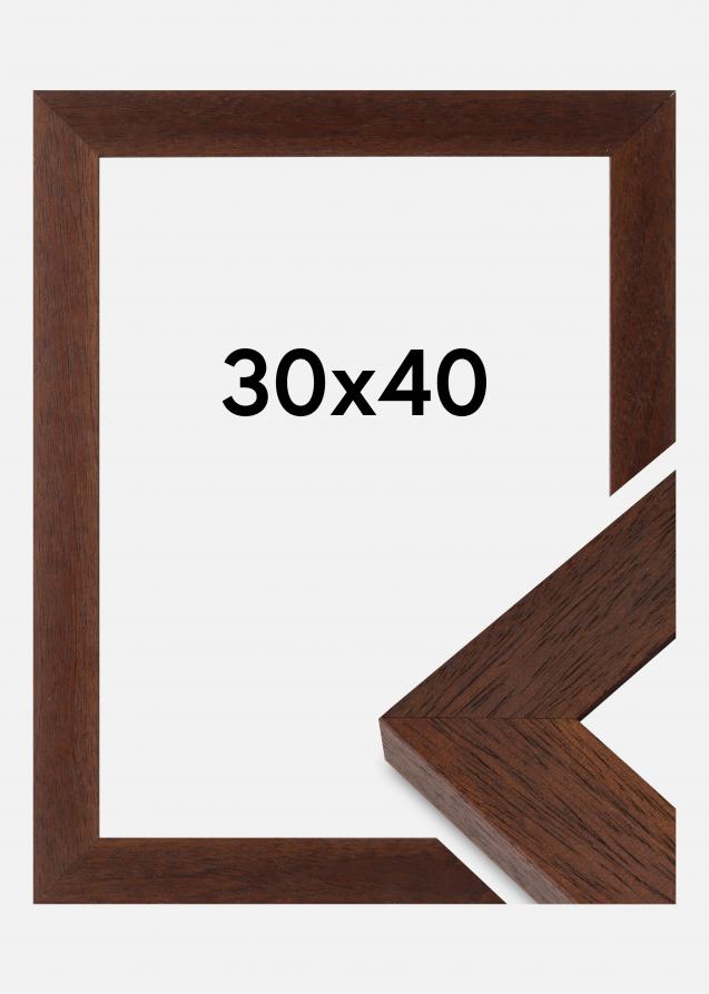 Rahmen Juno Acrylglas Teak 30x40 cm