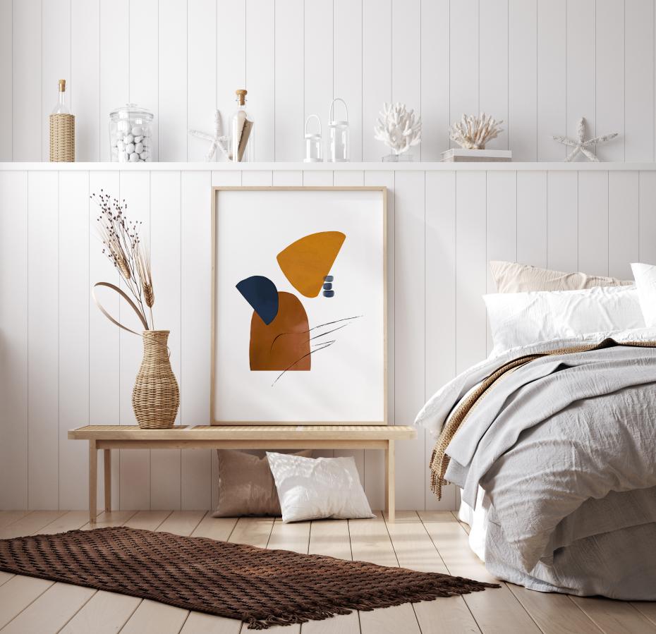 Abstract Shapes I Poster