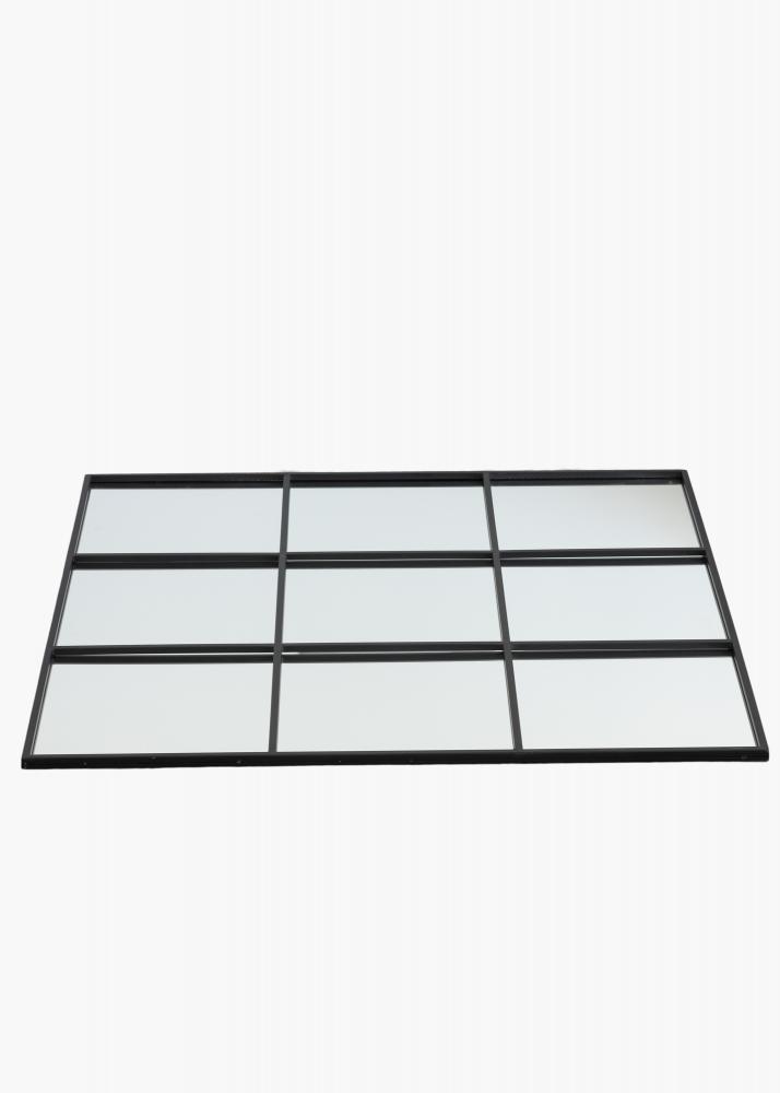 KAILA Spiegel Squares - Schwarz 90x90 cm