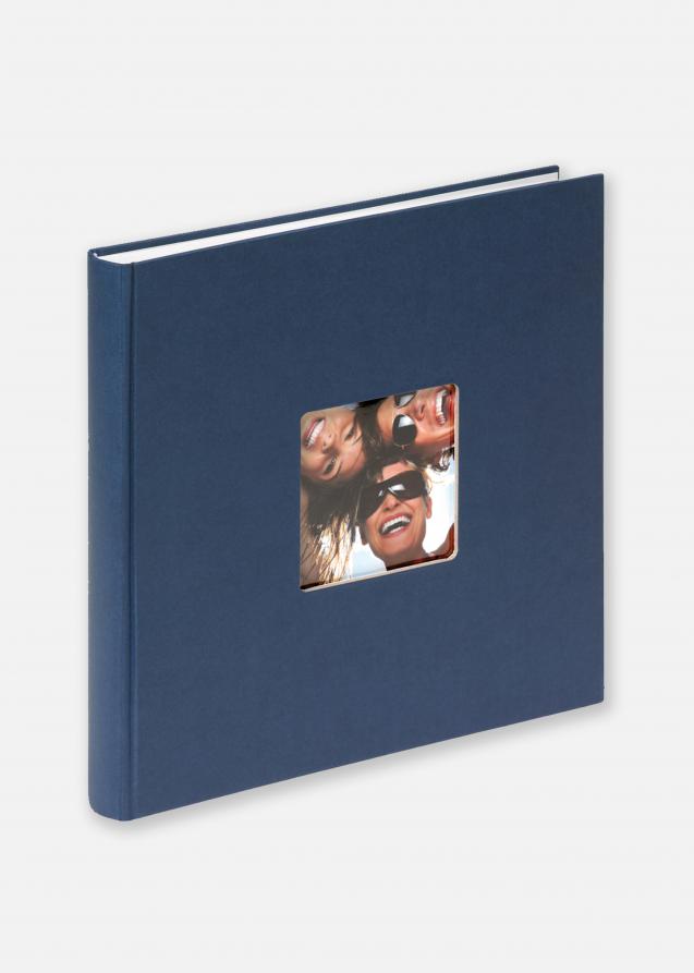 Fun Album Blau - 26x25 cm (40 weiße Seiten / 20 Blatt)