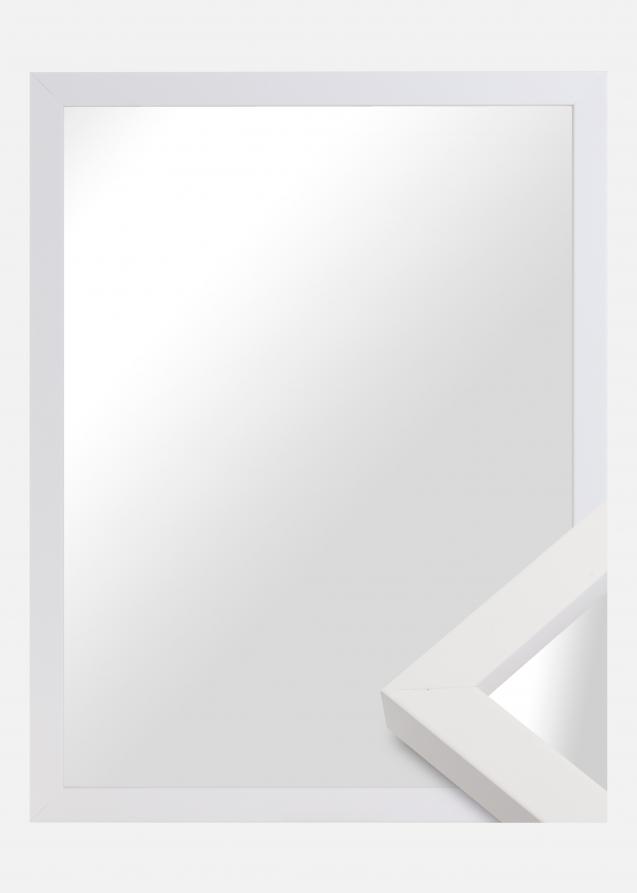 Spiegel Blocky Weiß - Maßgefertigt