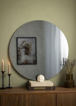 KAILA Runder Spiegel Smoked Grey 90 cm 