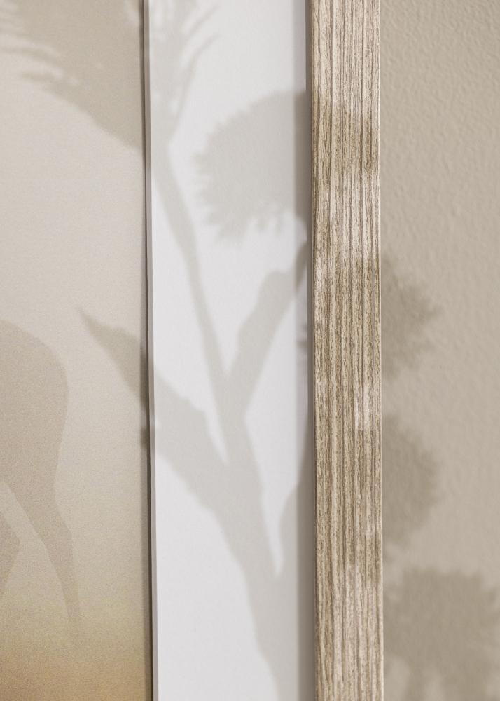 Rahmen Stilren Acrylglas Greige Oak 60x80 cm
