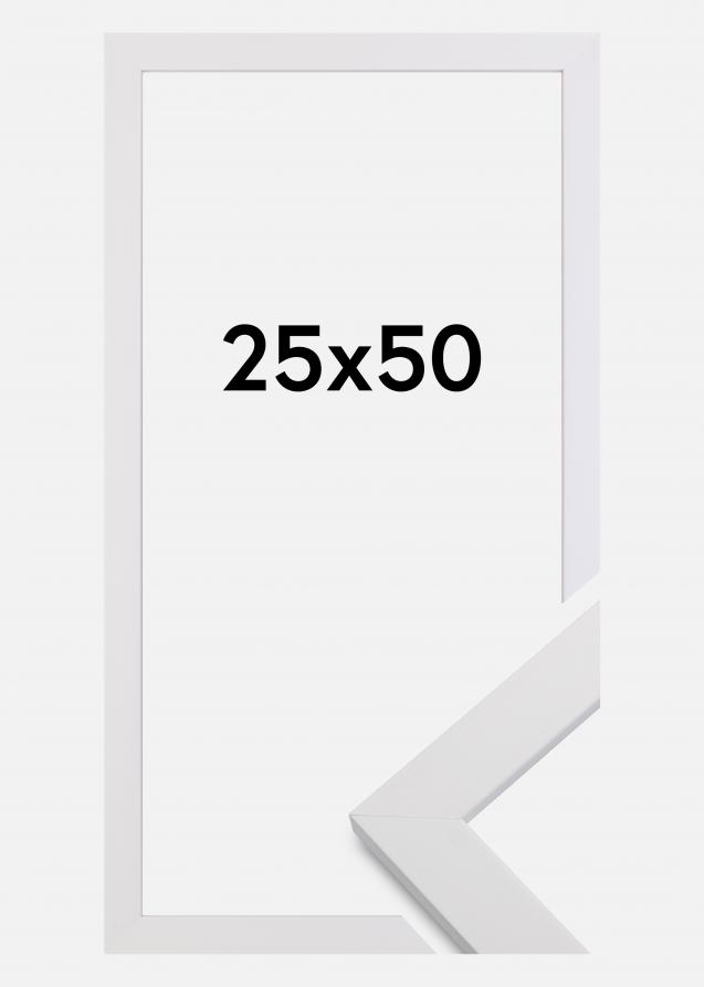 Rahmen White Wood 25x50 cm