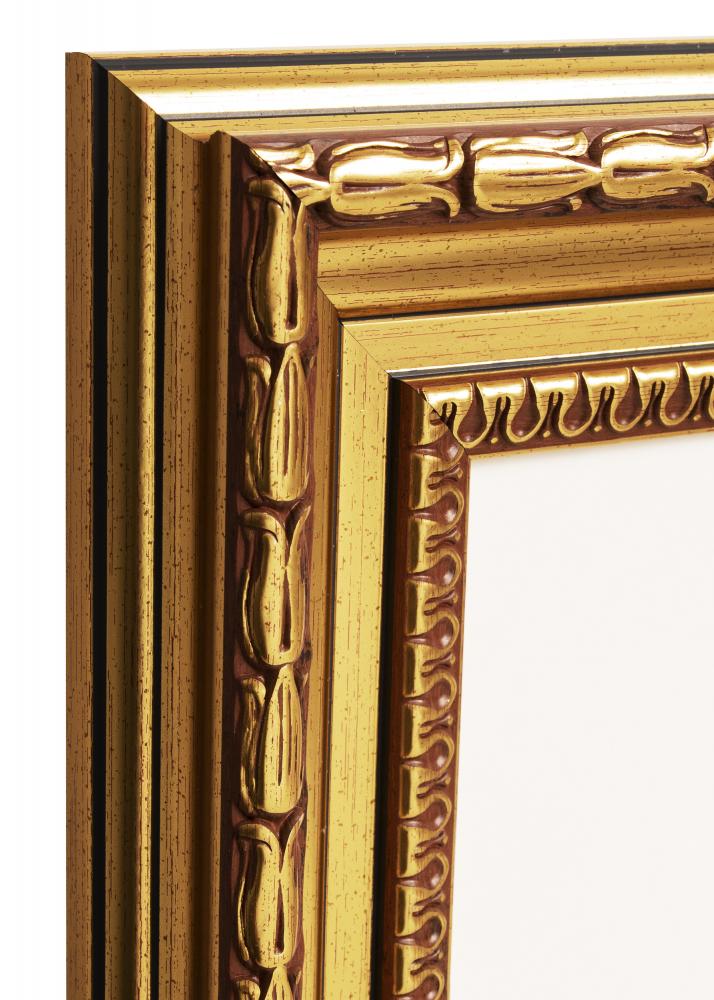Spiegel Birka Gold - Magefertigt