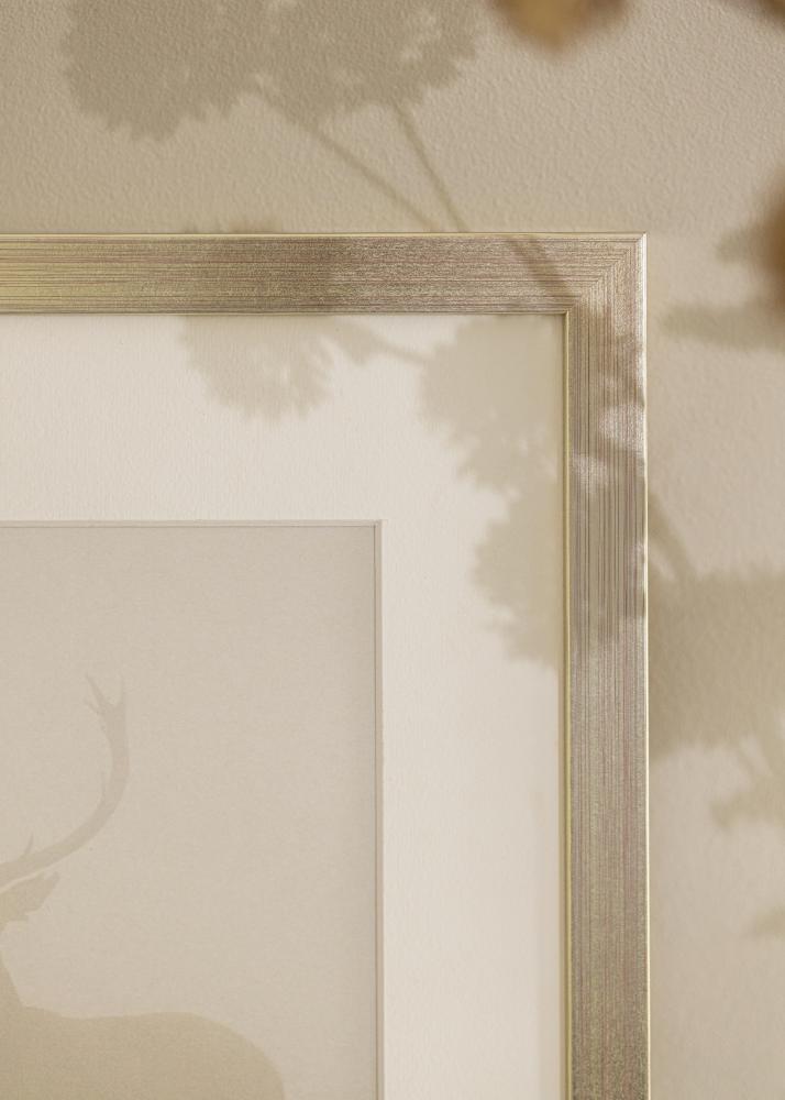 Rahmen Falun Acrylglas Silber 70x100 cm