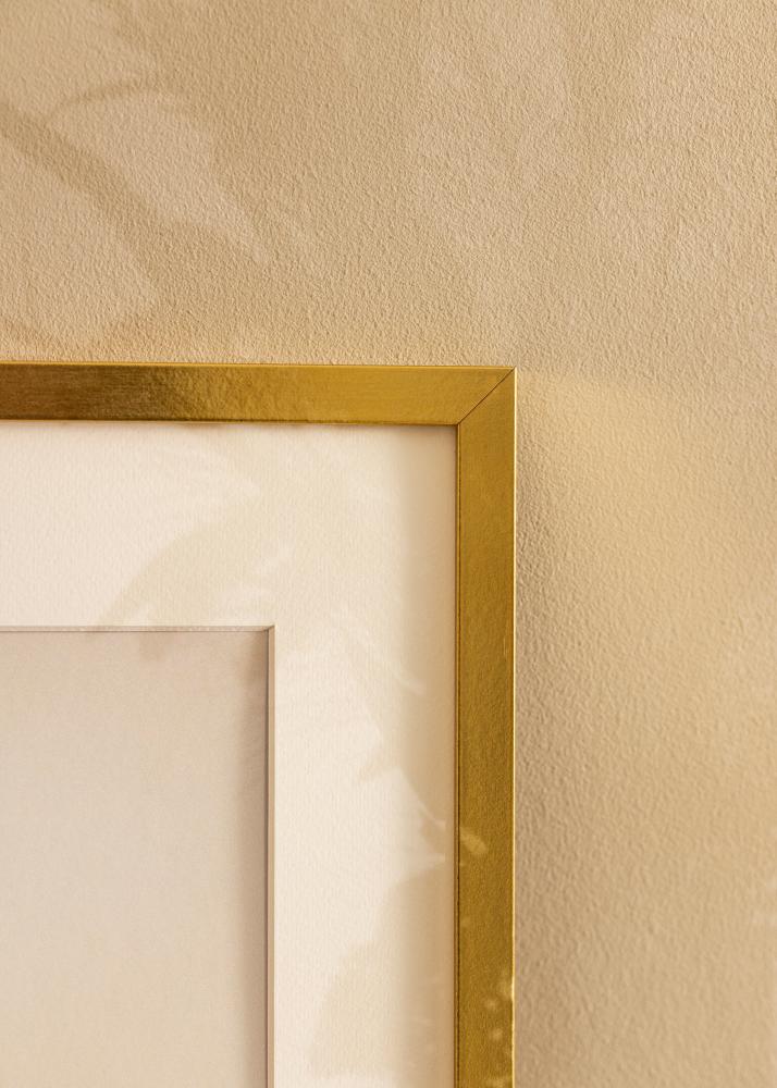 Rahmen Minerva Acrylglas Gold 13x18 cm