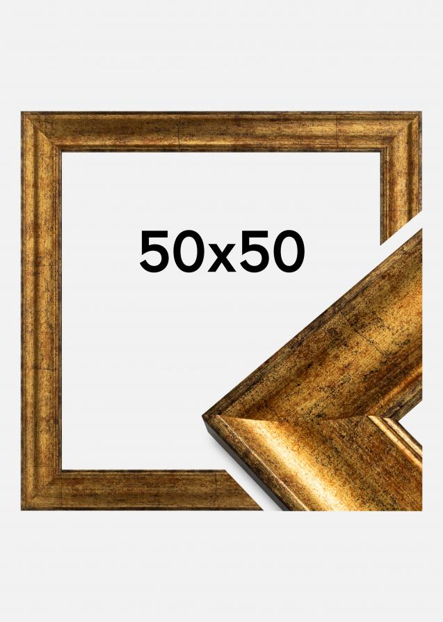 Rahmen Saltsjöbaden Gold  50x50 cm