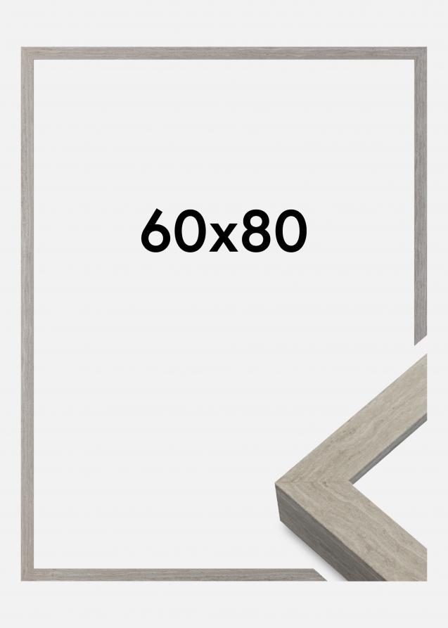 Rahmen New Stockholm Grau 60x80 cm