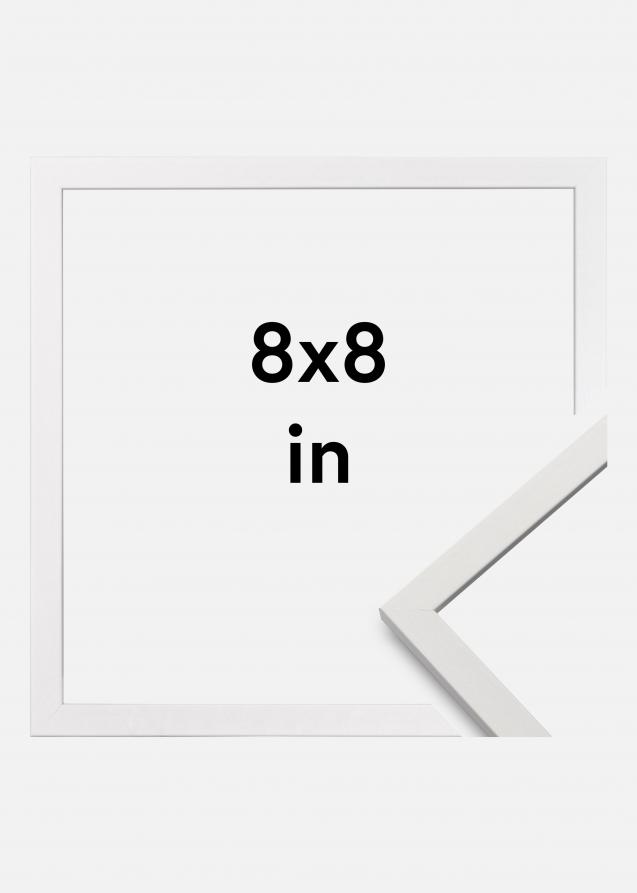 Rahmen Edsbyn Weiß 8x8 inches (20,32x20,32 cm)