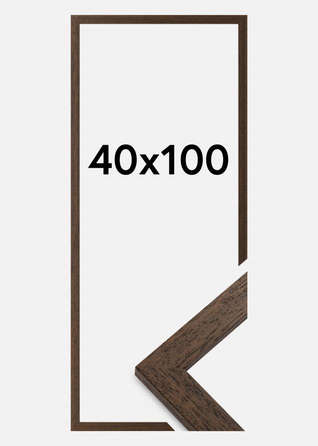 Rahmen Brown Wood 40x100 cm