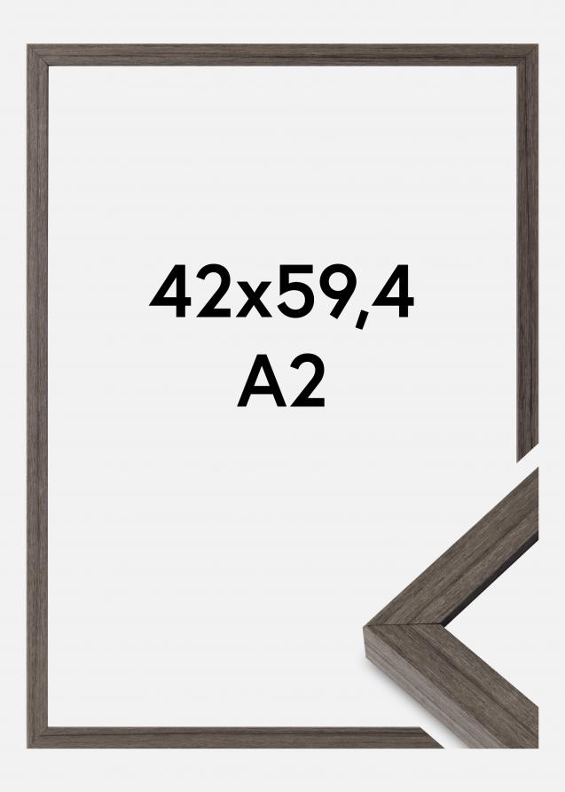 Rahmen Hermes Acrylglas Grey Oak 42x59,4 cm (A2)