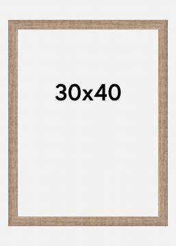 Rahmen Liv Acrylglas Grau 30x40 cm
