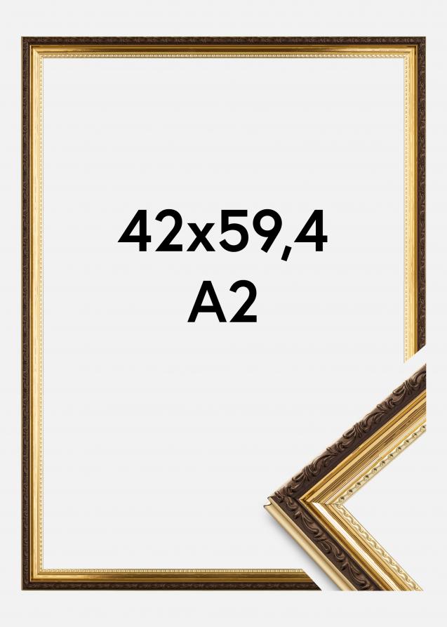 Rahmen Abisko Acrylglas Gold 42x59,4 cm (A2)