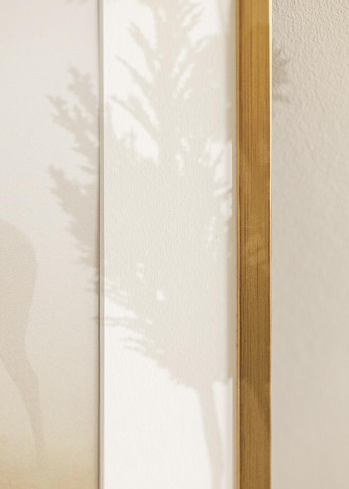 Rahmen Edsbyn Acrylglas Gold 3,5x5 inches (8,89x12,7 cm)