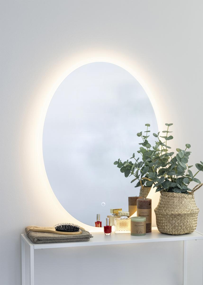 KAILA Spiegel Oval LED 60x80 cm