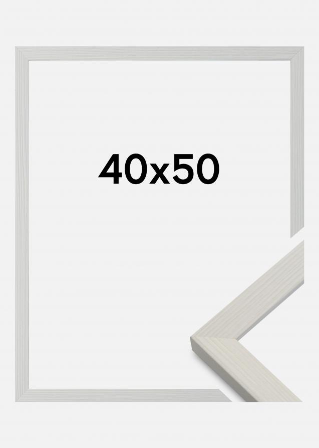 Rahmen Fiorito Acrylglas Weiß 40x50 cm