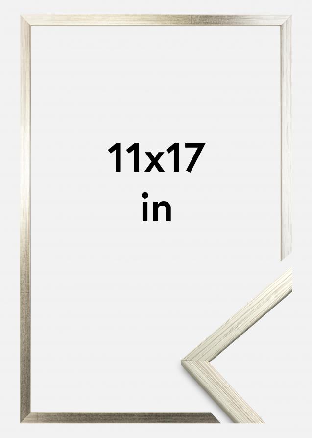 Rahmen Edsbyn Silber 11x17 inches (27,94x43,18 cm)