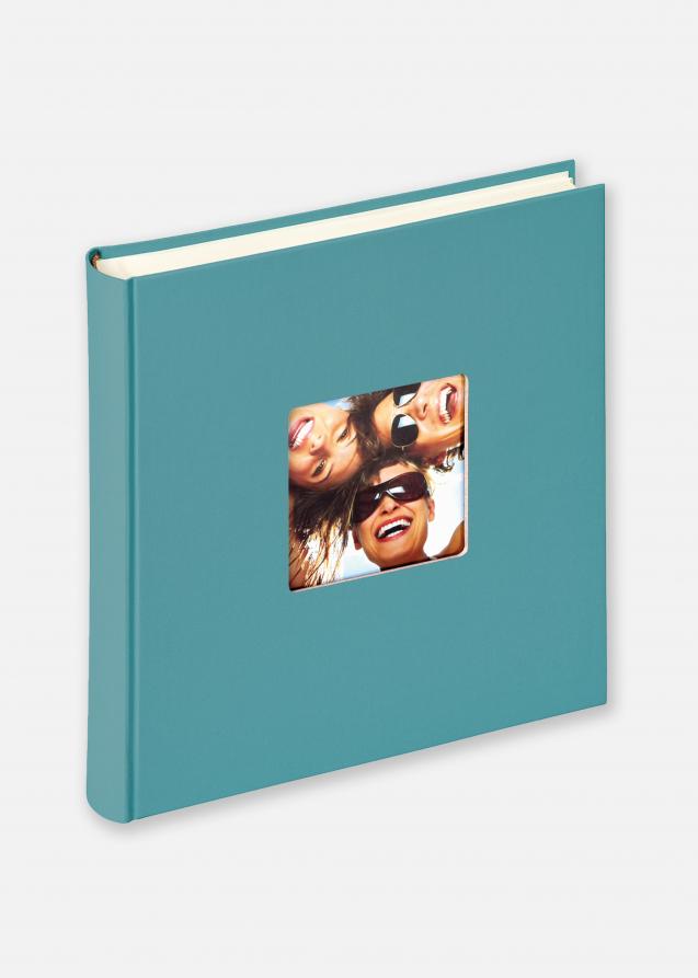 Fun Album Türkis - 30x30 cm (100 weiße Seiten / 50 Blatt)