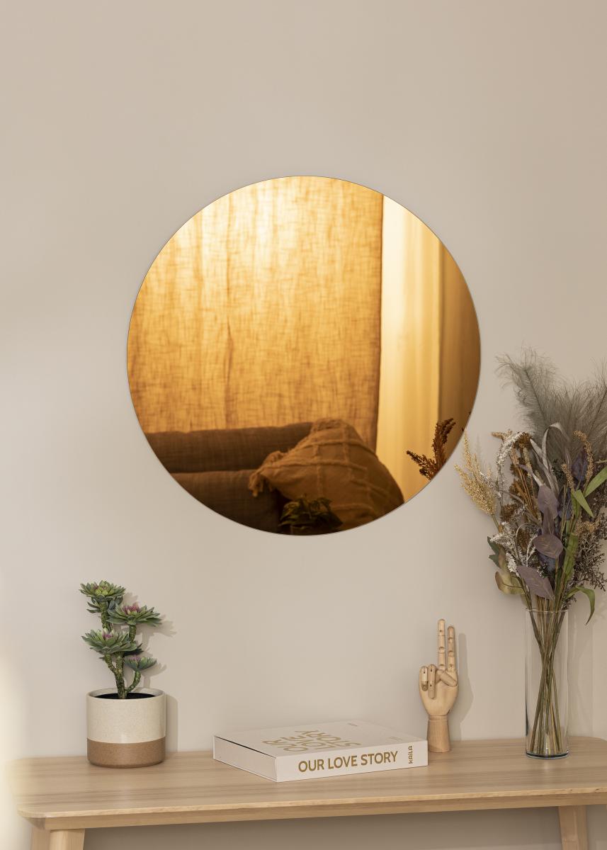 Spiegel Golden Bronze 70 cm Ø