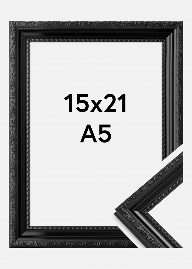 Rahmen Abisko Acrylglas Schwarz 15x21 cm (A5)