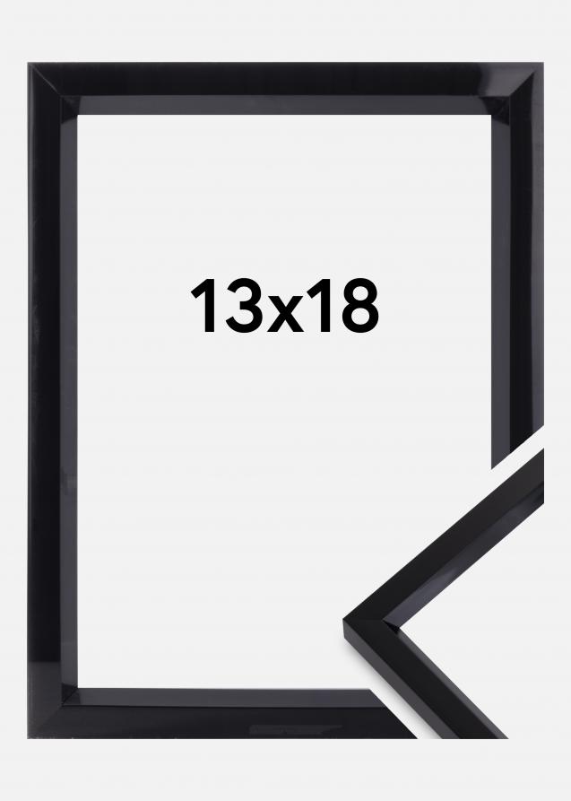 Rahmen Steel Style Schwarz 13x18 cm
