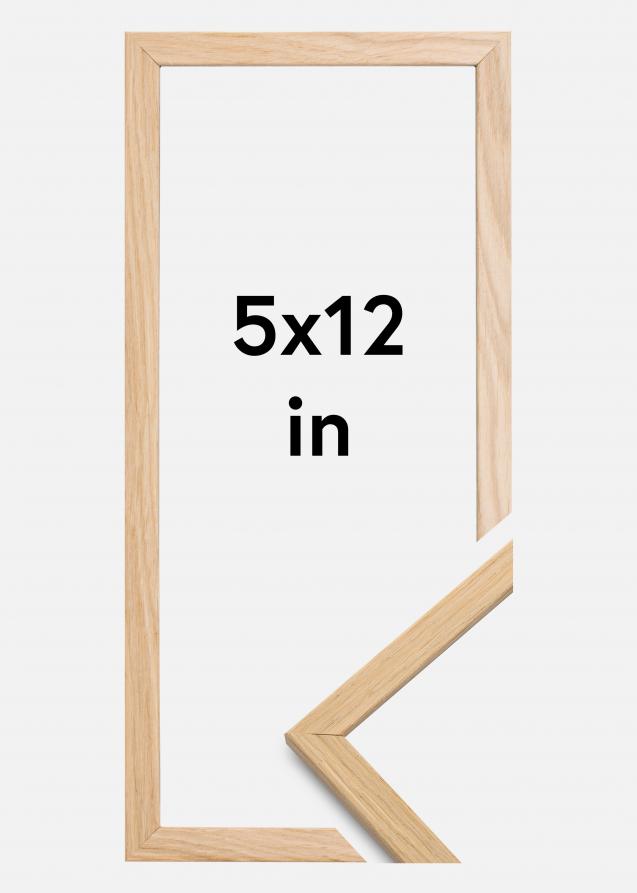 Rahmen Edsbyn Acrylglas Eiche 5x12 inches (12,7x30,48 cm)