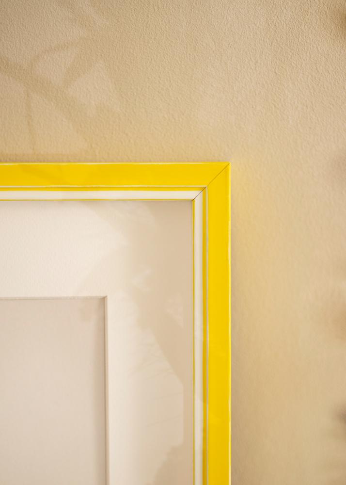Rahmen Diana Acrylglas Gelb 84,1x118,9 cm (A0)