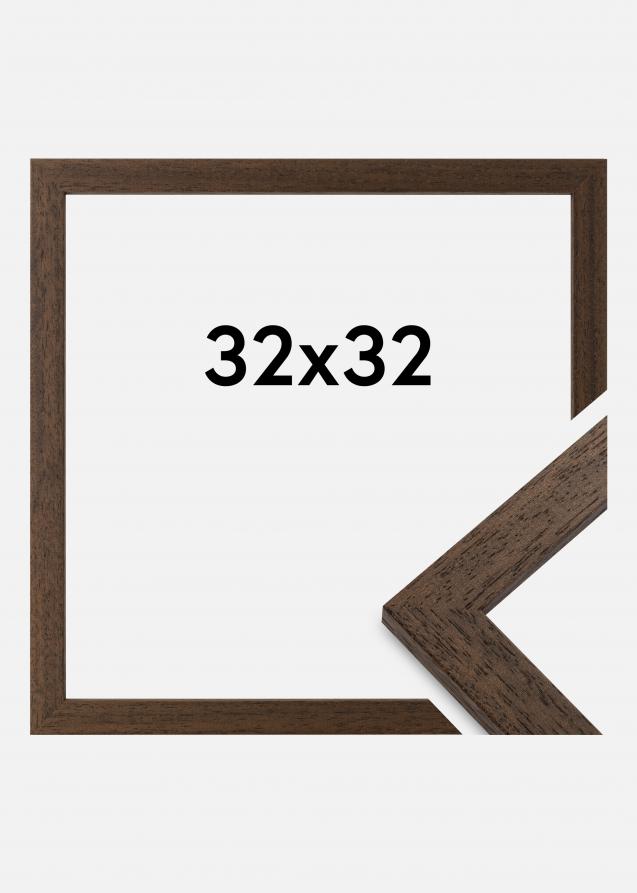Rahmen Brown Wood 32x32 cm