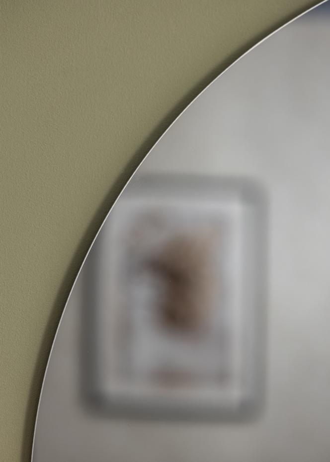 KAILA Runder Spiegel Smoked Grey 80 cm 