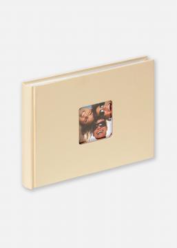 Fun Album Creme - 22x16 cm (40 weie Seiten / 20 Blatt)