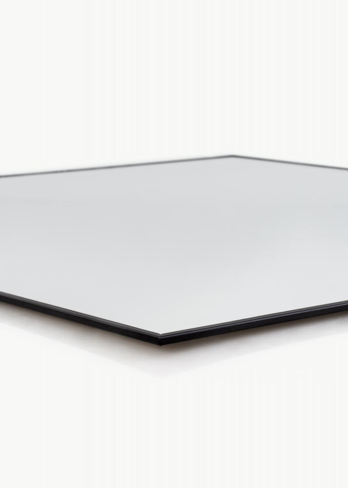 KAILA Square Mirror - Thin Black 60x60 cm
