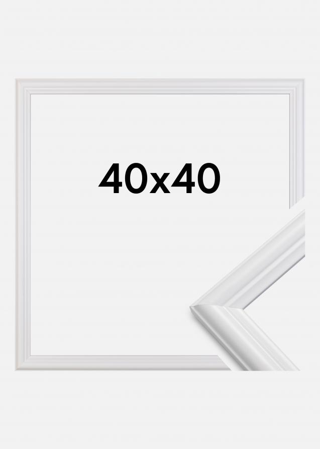 Rahmen Siljan Acrylglas Weiß 40x40 cm