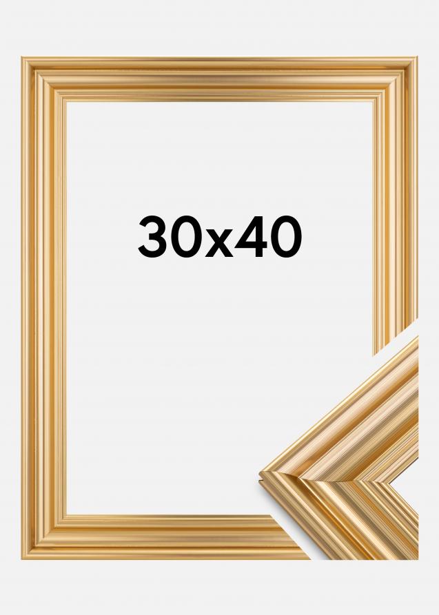 Rahmen Charleston Gold 30x40 cm