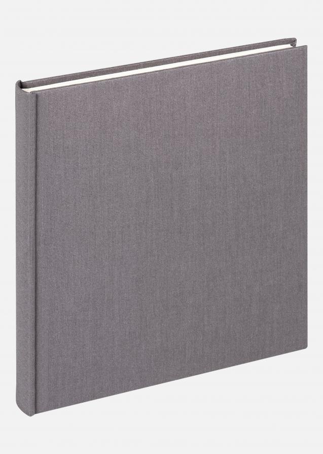 Cloth Fotoalbum Graphitgrau - 22,5x24 cm (40 weiße Seiten / 20 Blatt)