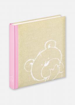 Dreamtime Kinderalbum Rosa - 28x30,5 cm (50 weie Seiten / 25 Blatt)