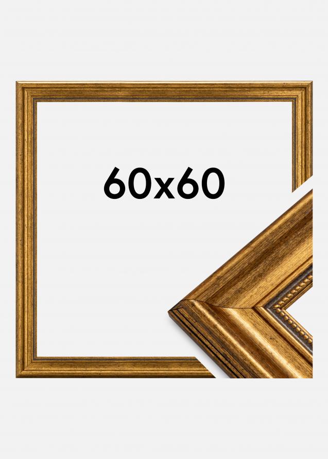 Rahmen Rokoko Acrylglas Gold 60x60 cm