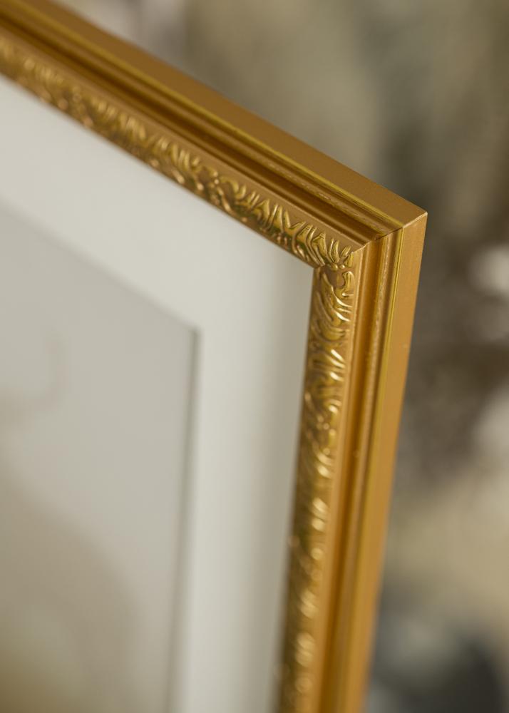 Rahmen Nostalgia Acrylglas Gold 41x70 cm