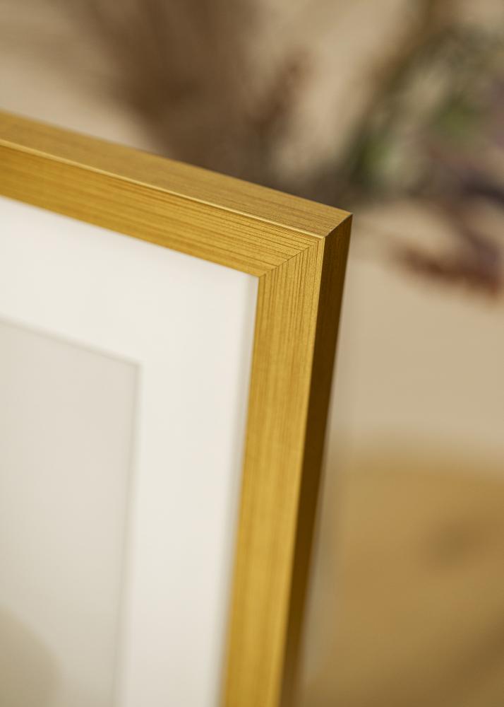 Rahmen Blocky Acrylglas Gold 100x140 cm
