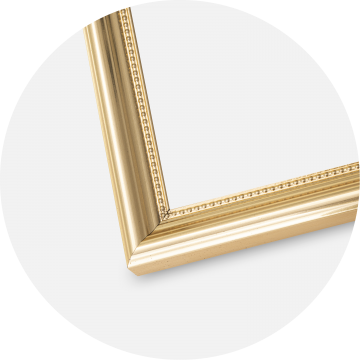 Rahmen Gala Acrylglas Gold 21x30 cm